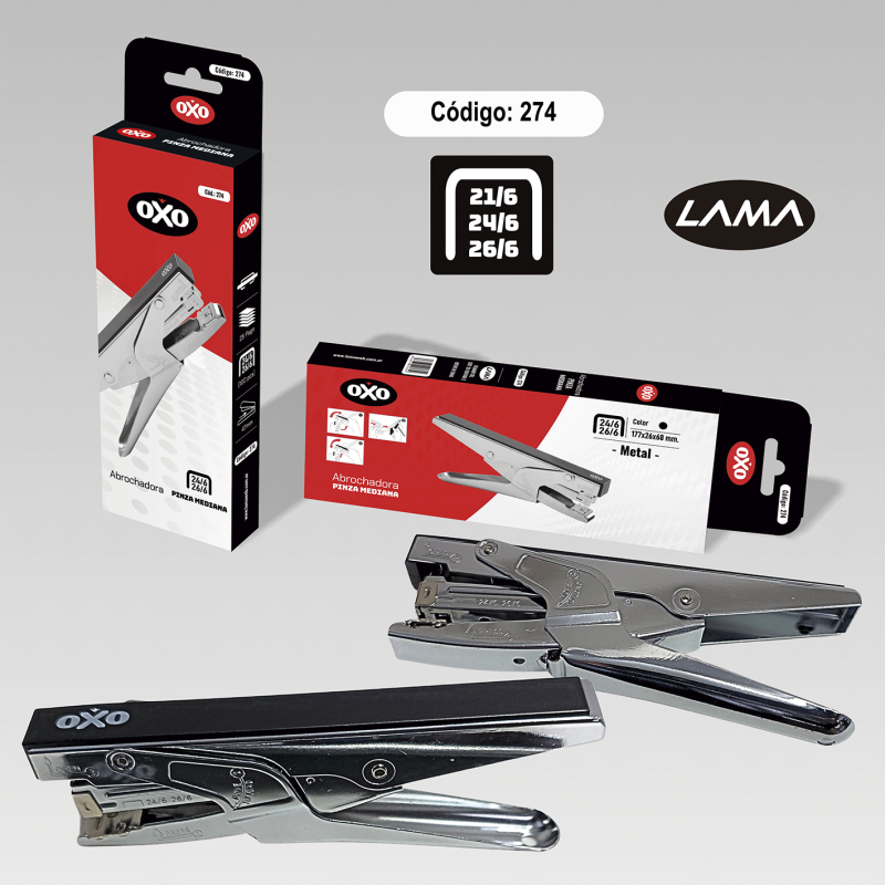 Pinza Oxo 24/6 Metal 20H 274