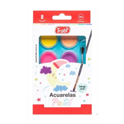Acuarela Trabi *8 Pastel