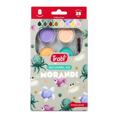 Acuarela Trabi *8 Morandi