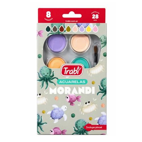Acuarela Trabi *8 Morandi