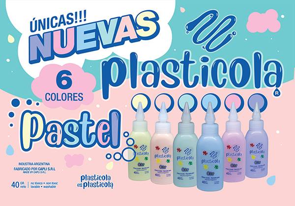 Plasticola Pastel *6
