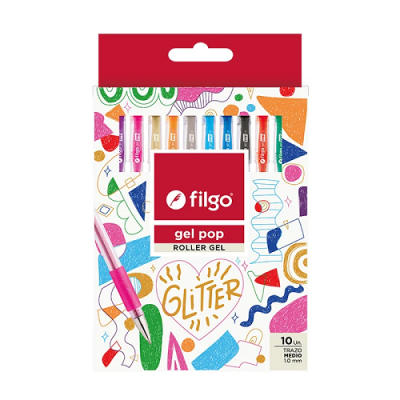 Bol.filgo Gel Pop Glitter *10