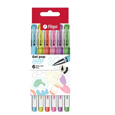Bol.filgo Gel Pop Pastel *6