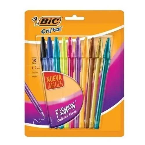 Bol.bic Fashion *10 Surtidos