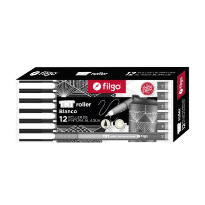 Bol.filgo Roller Tnt Acrilic Blanco