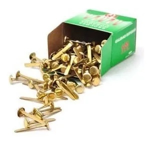 Broches Dorados No 2 *100 Sbs