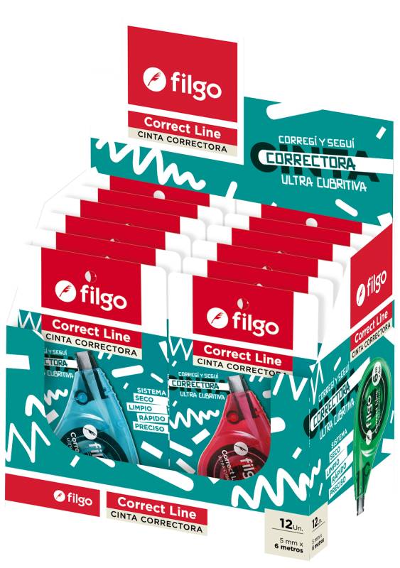 Cinta Correctora Filgo Line 506
