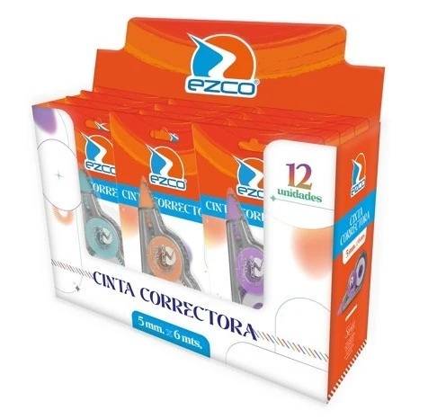 Cinta Correctora Ezco 5Mm*6Mts