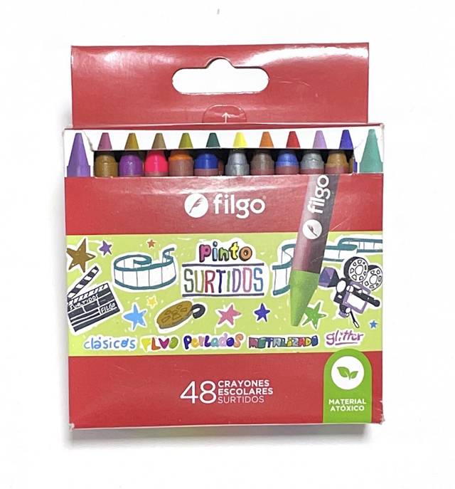 Crayon Filgo *48 Surtido