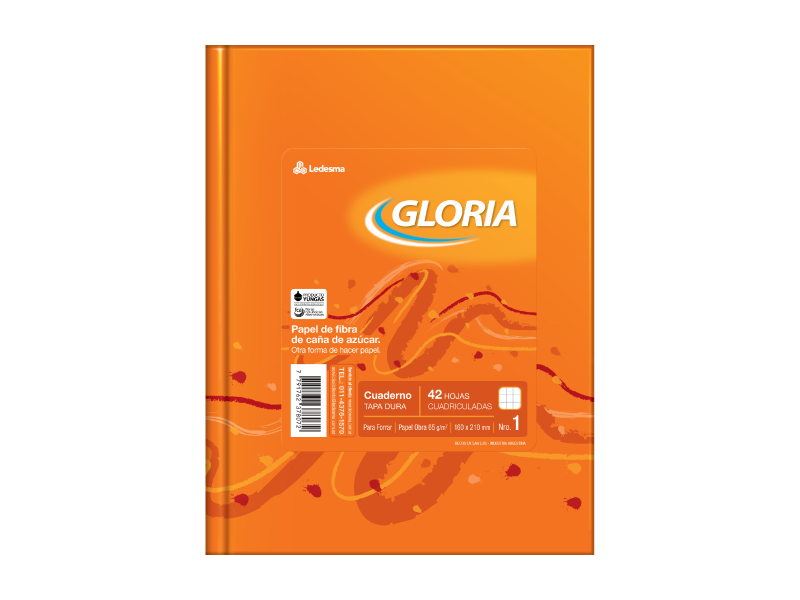 Cuaderno Td P/Forrar Gloria *42 Hjs