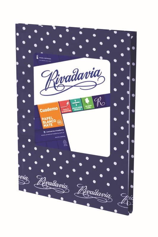 Cuad.td Rivadavia Lunares *50 Hjs