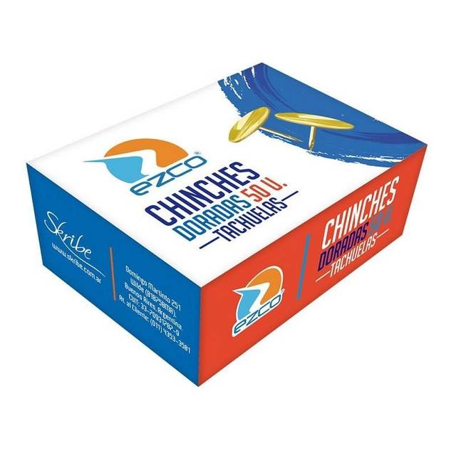 Chinches *50 Ezco Doradas