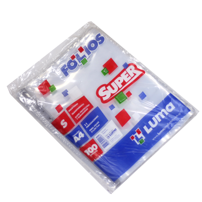 Folio A4 Luma *100 Calidad Super