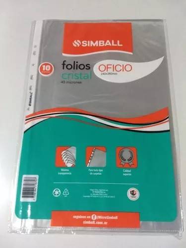 Folio Of Simball Cristal *10