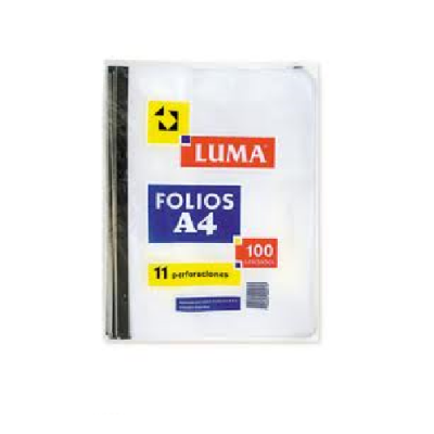 Folio A4 Luma *100 Borde Color