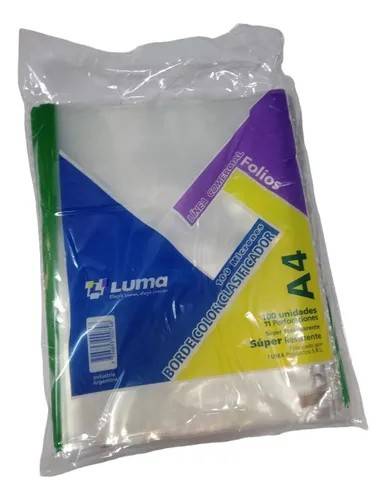 Folio A4 Luma *100 Borde Color