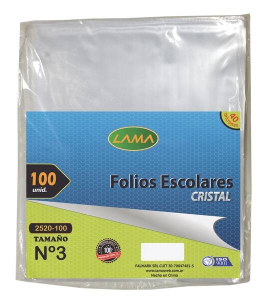Folio Lama Pp.n§3 Escolar X100
