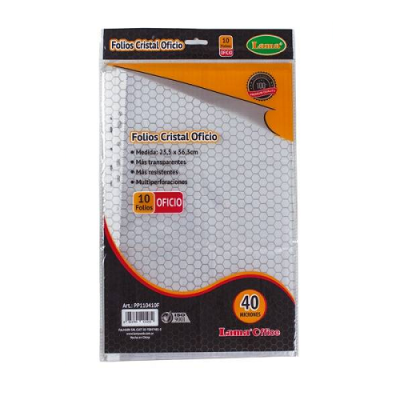 Folio Lama Pp.of X10