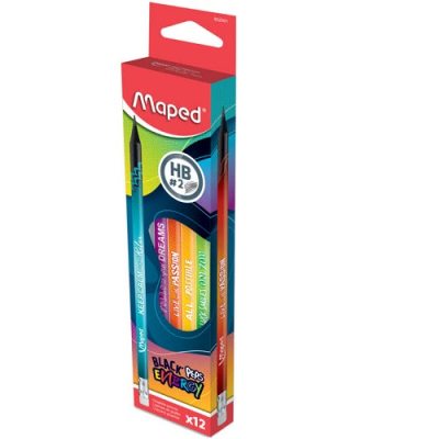 Lapiz Maped Grafito Hb Energy 2001