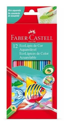Lapiz Faber *12L Acuarelable