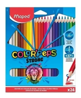Lapiz Maped Color Peps *24L Strong