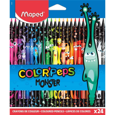 Lapiz Maped Color Peps *24L Monster