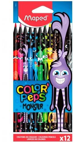 Lapiz Maped Color Peps *12L Monster