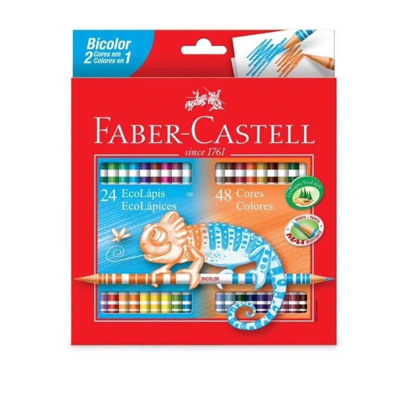 Lapiz Faber Bicolor * 24