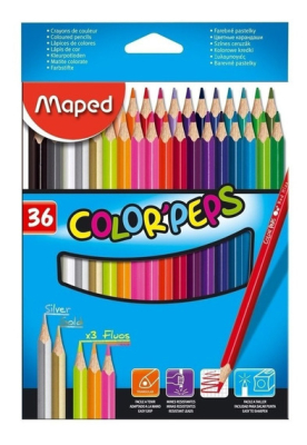 Lapiz Maped Color Peps *36