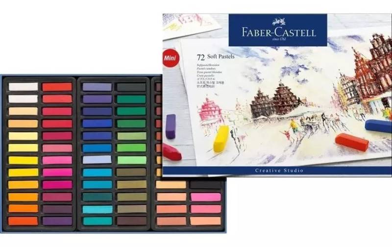 Tiza Pastel Blandas Soft Faber *72
