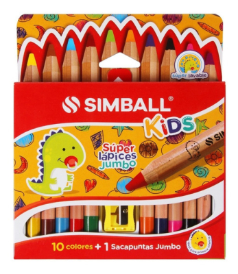 Lapiz Simball Kids Jumbo *10