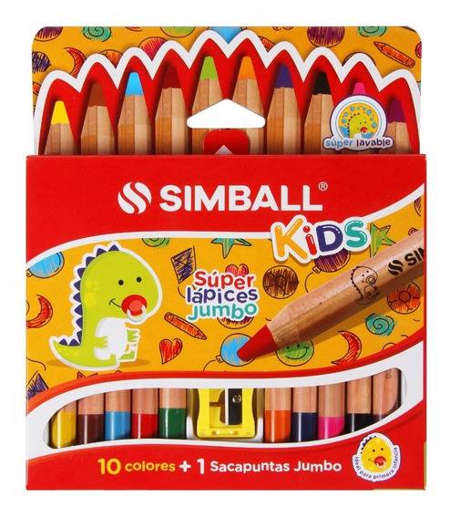Lapiz Simball Kids Jumbo *10