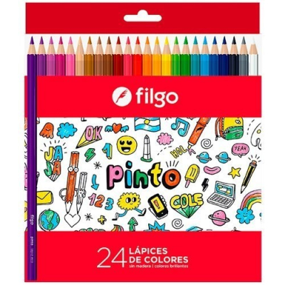 Lapiz Filgo * 24L Color