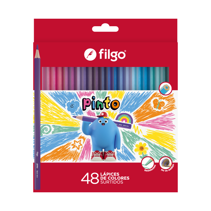 Lapiz Filgo * 48L Color