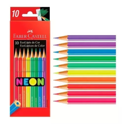 Lapiz Faber Color Neon *10