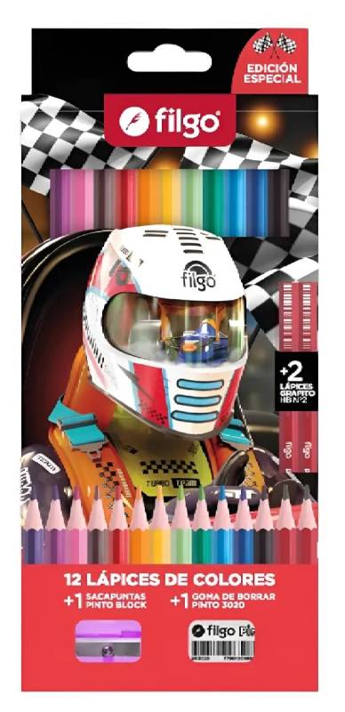 Lapiz Filgo * 12L Color Formula 1