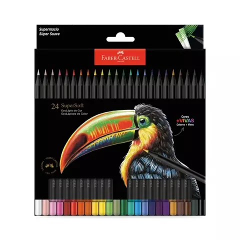 Lapiz Faber Super Soft *24