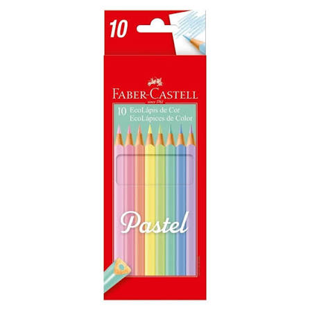 Lapiz Faber *10 Pastel