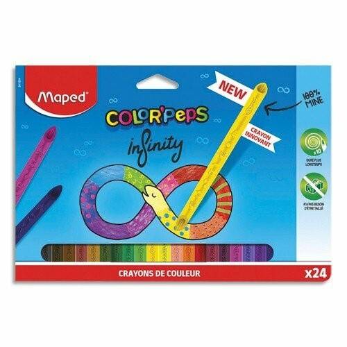 Lapiz Maped Color Pep*24L Infinity