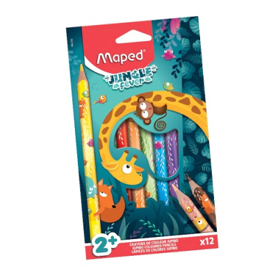 Lapiz Maped Jungle Jumbo *12 863700