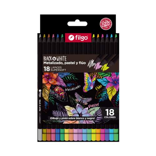 Lapiz Filgo *18 Black & White