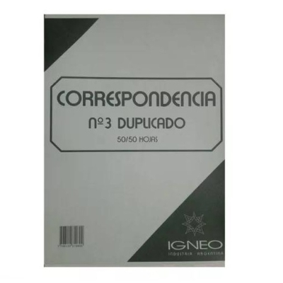 Correspondencia Num3 Duplicado