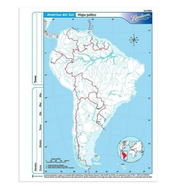 Mapa No3 Rivadavia Politicos