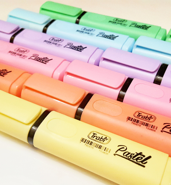 Resaltador Trabi Pastel