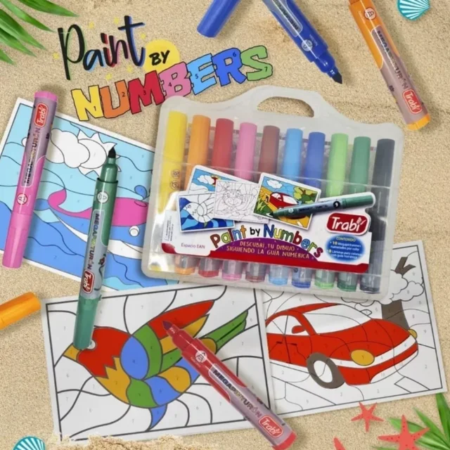 Valija Trabi Paint By Numbers