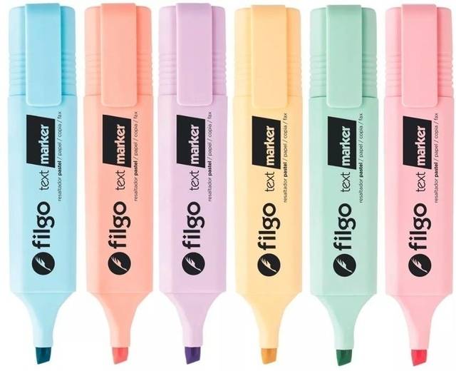 Resaltador Filgo Pastel