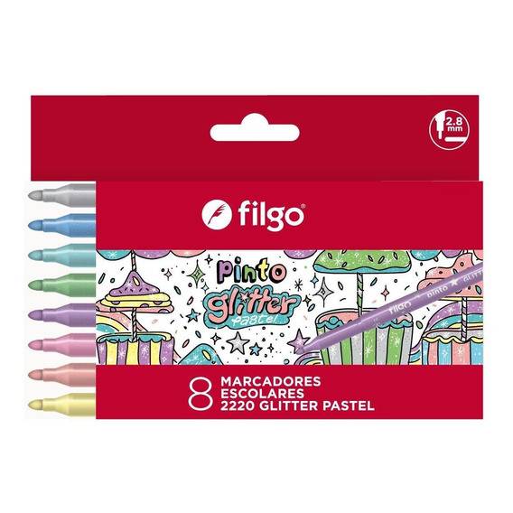 Marc.filgo *8 Pinto Glitter Pastel
