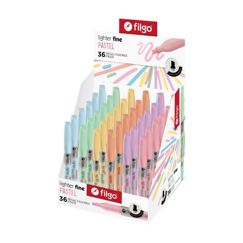 Resaltador Filgo Fine *36 Pastel