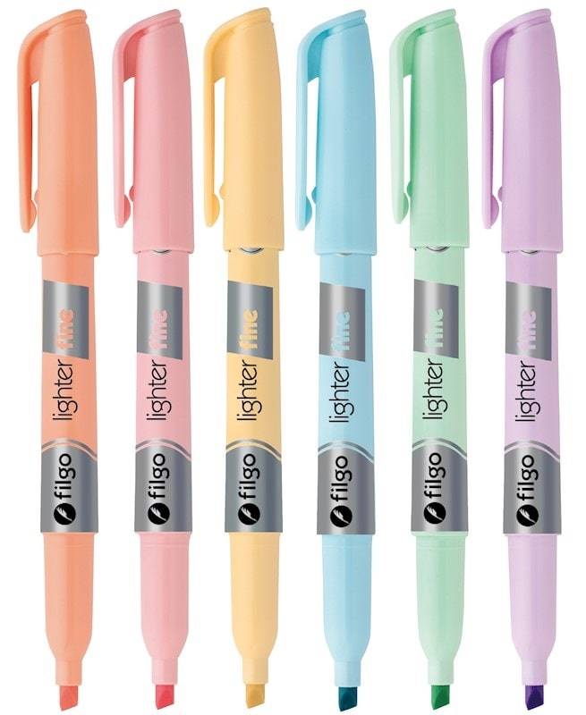 Resaltador Filgo Pastel Fine