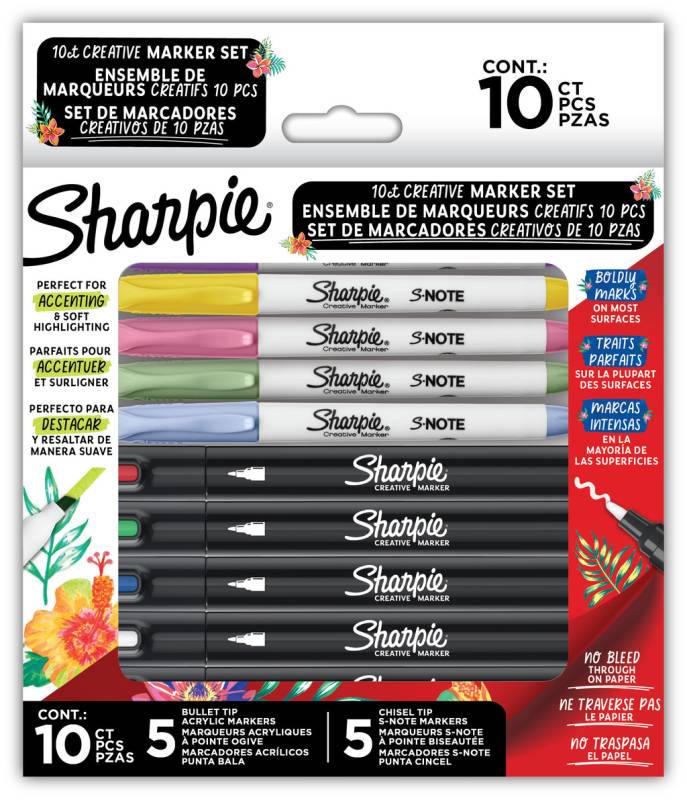 Marc.sharpie Creativity 10Ct 220517